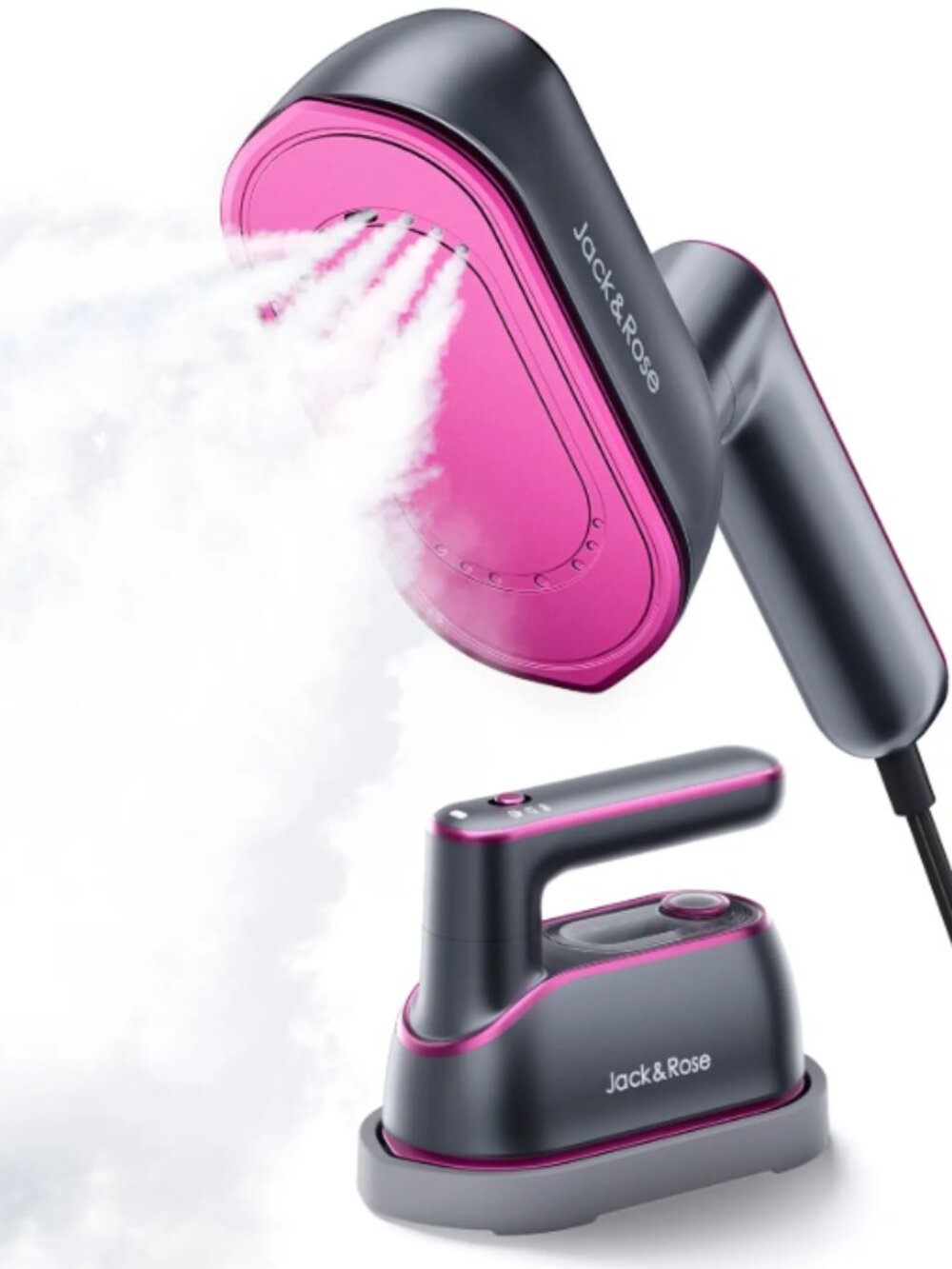 Jack&Rose Newest 2-in-1 Steam Iron & Clothes Steamer